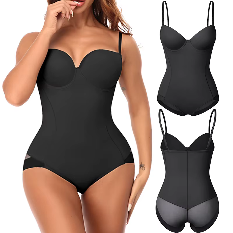 Body amincissant une pièce pour femmes, haut modelant, contrôle du ventre, modelant le corps, combin
