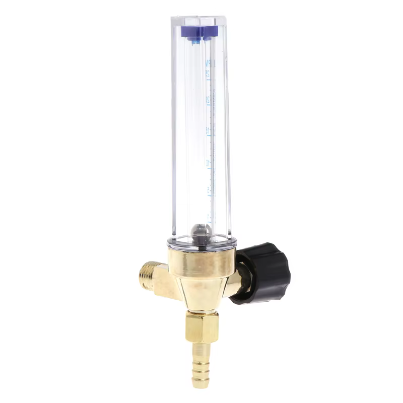 Régulateur de débit de gaz CO2 Ar, filetage 1/4PT 7mm, 0.35 MPA