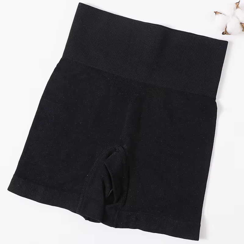 TUNIControl-Culotte taille haute sans couture pour femme, short de levage de hanche, pantalon de séc