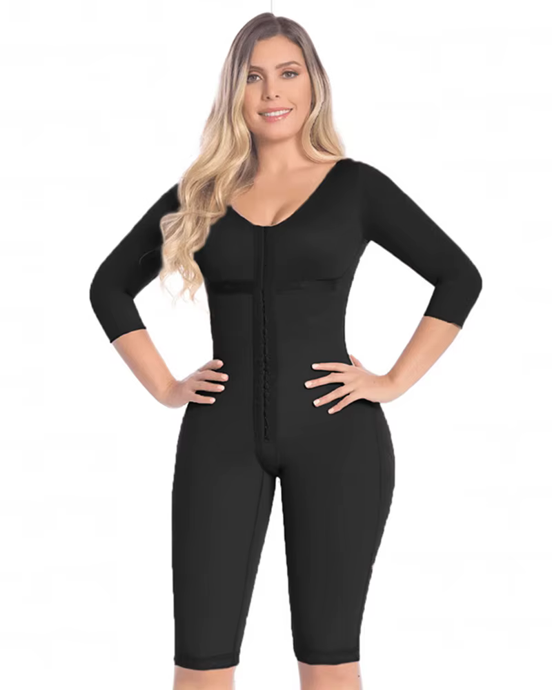 Fajas-Gaine Colombienne à Double Compression pour Femme, Entraîneur de Taille, Short BBL, TUNIContro