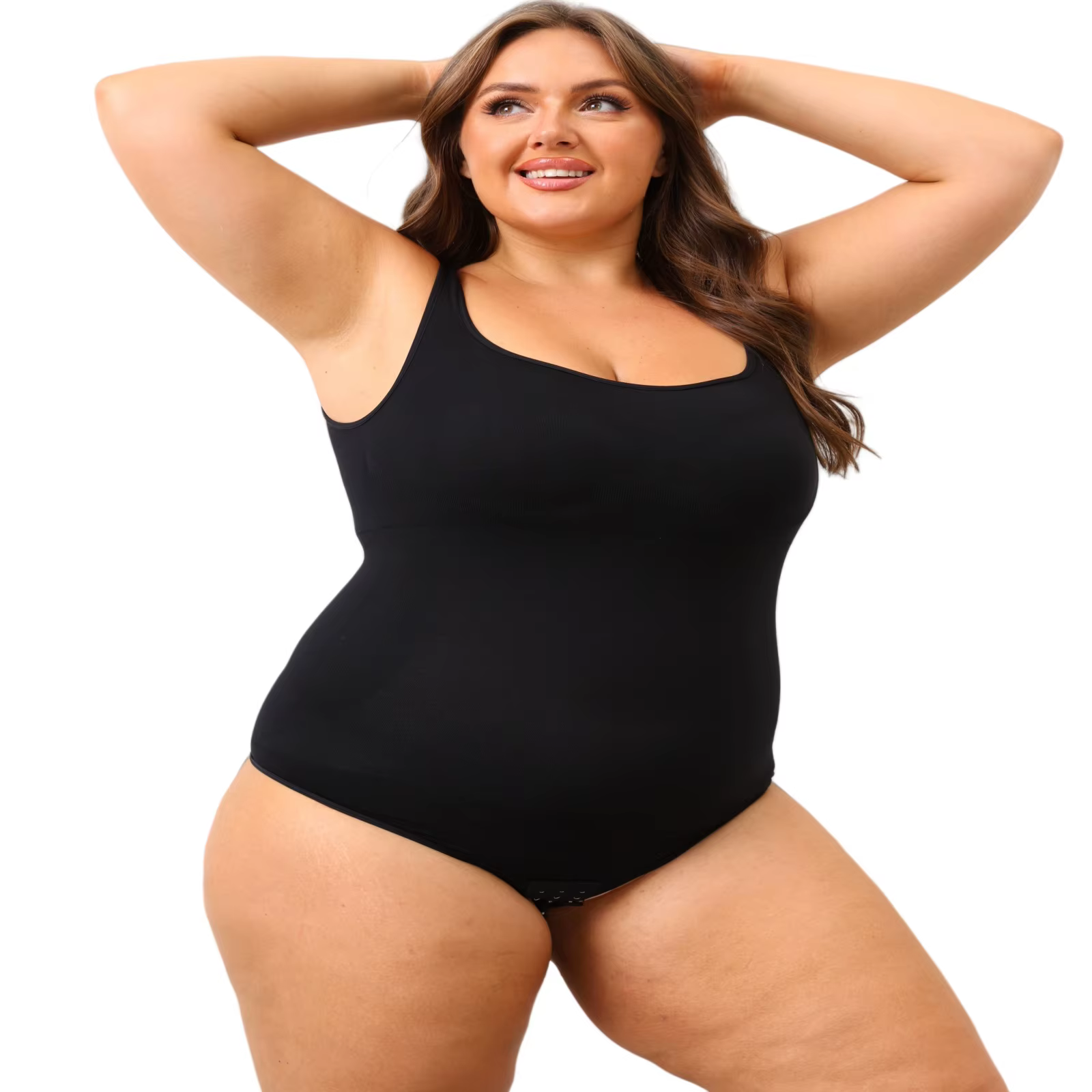Corset une pièce sculptant le corps, grande taille, sans couture, pour femmes, écharpe, ventre, sous