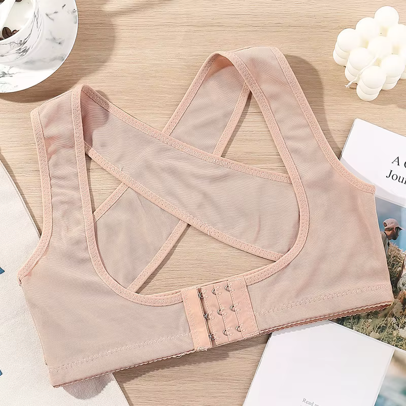 Corset Invisible Body Shaper pour Femme, Ceinture Tor de Posture de Poitrine, Attelle de Soutien Ini