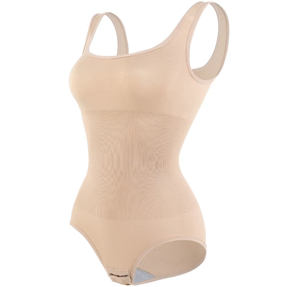 Body modelant pour femmes, large sangle, contrôle du ventre, confortable, antidérapant, vêtements de