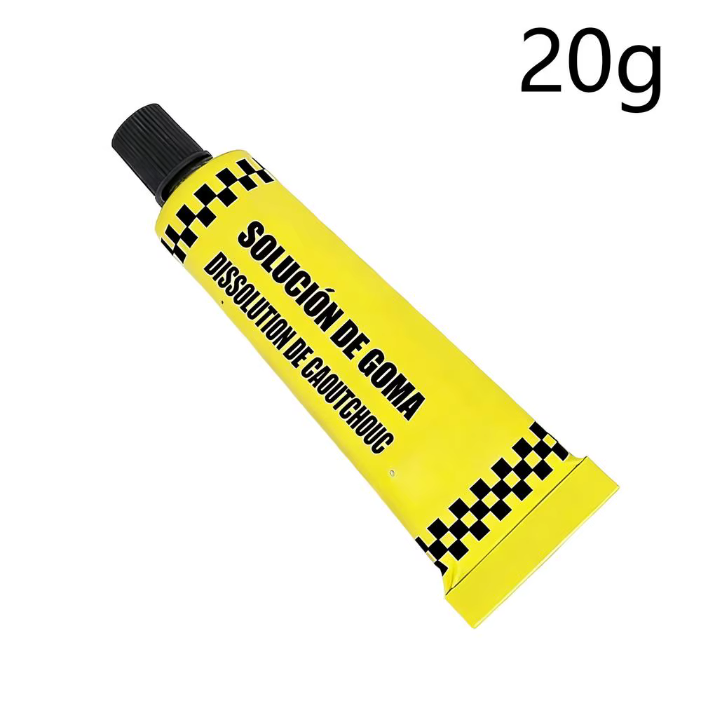 Colle de réparation puissante pour pneus 20g, portable, pour moto, vélo, scooter, réparation de crev
