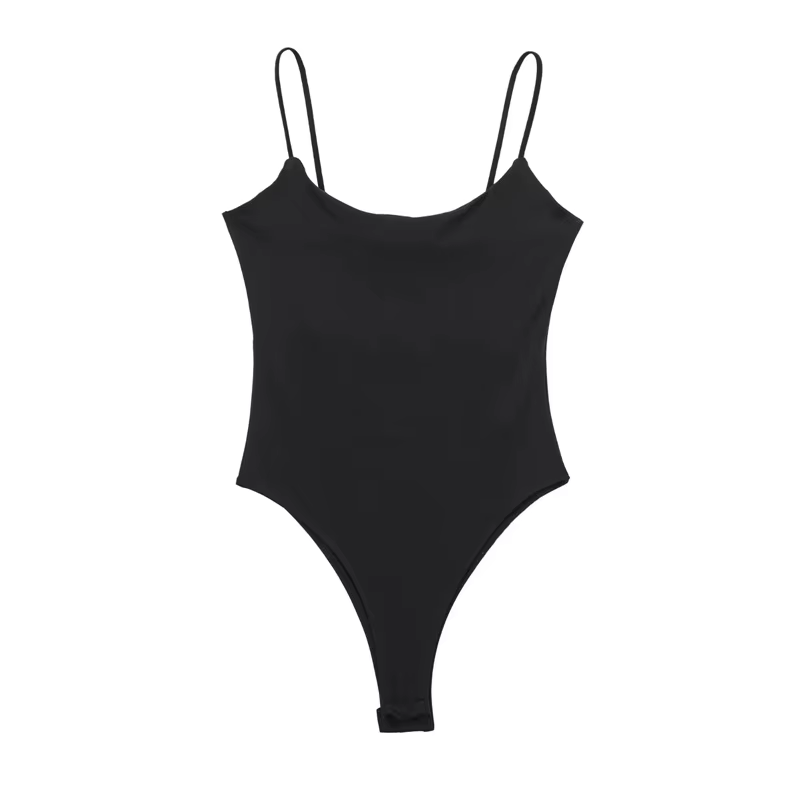 MUJER blanc noir corps femme sans manches serré Body Lingerie Sexy femme Body moulante dos nu Body f