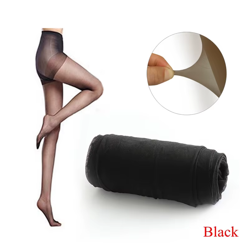 Collants d'été ultra-fins et respirants pour femme, résistants aux déchirures, avec crochet anti-acc