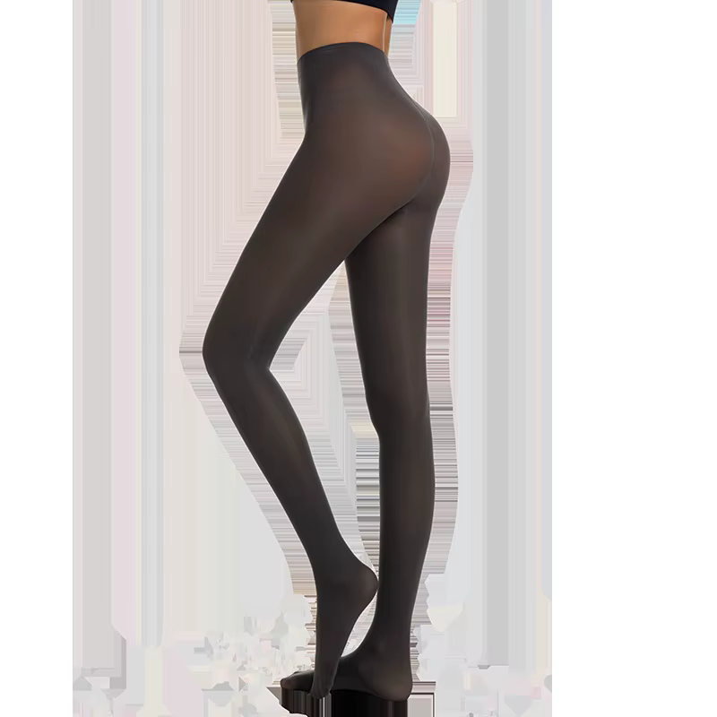Collants Sexy pour femmes, couleur unie, bas longs, sans couture, printemps, été, automne, grands co