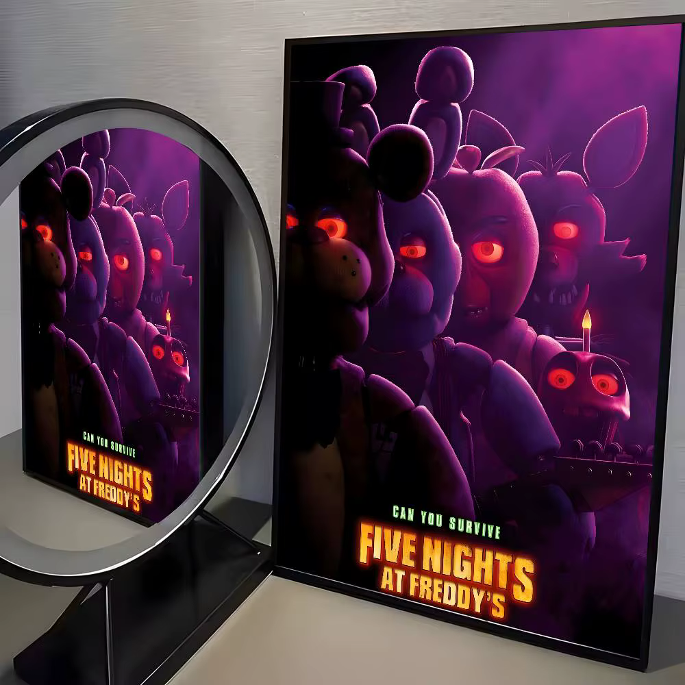 Affiche classique Five Nights at Freddy's (Fnaf) sur toile HD, impression esthétique avancée, décora