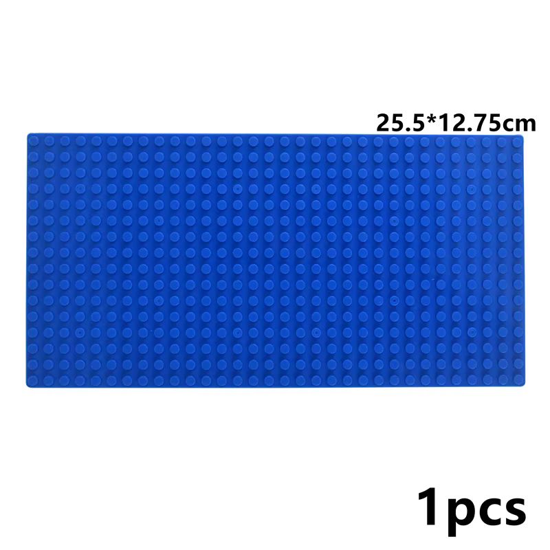 Plaques de base classiques pour blocs de construction, figurines de ville, assemblage de points, pla