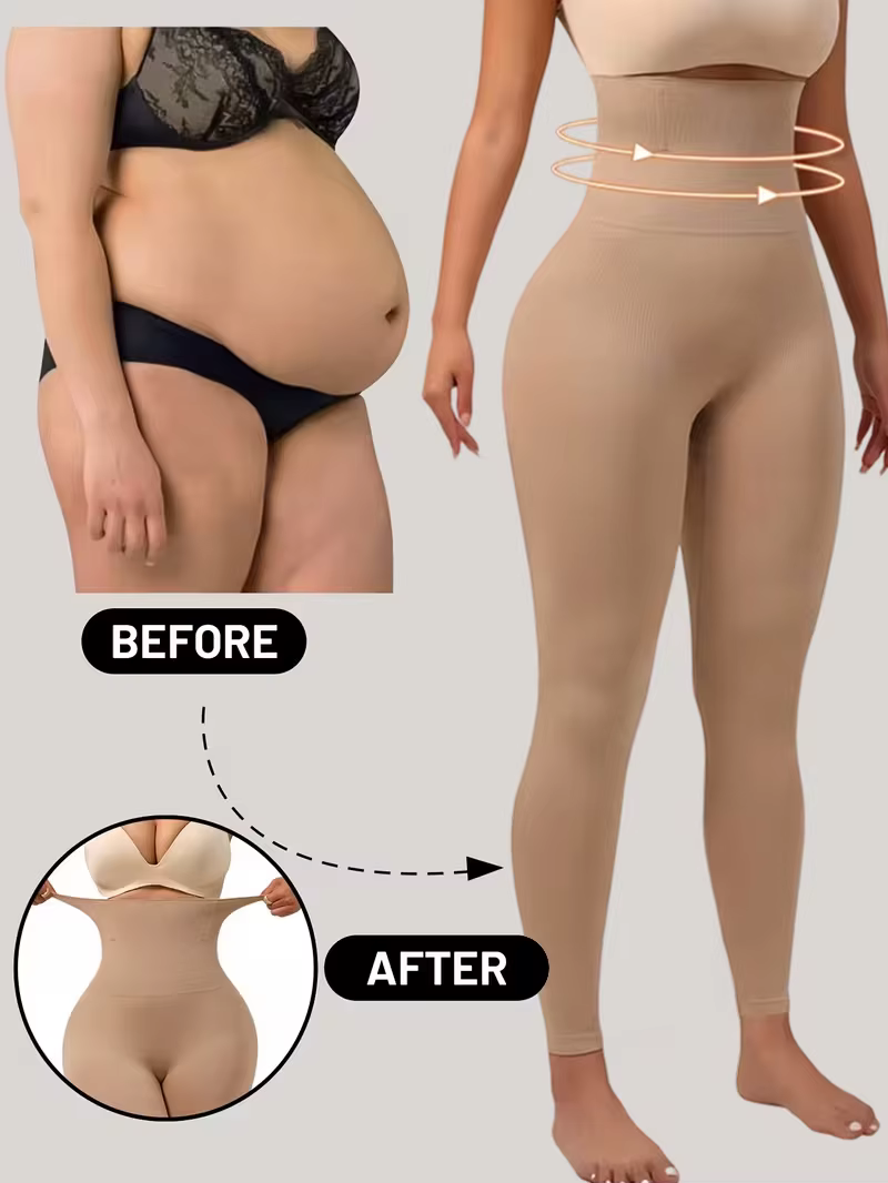 Leggings de sport taille haute sculptants, effet ventre plat, compressifs, non transparents, doux, p