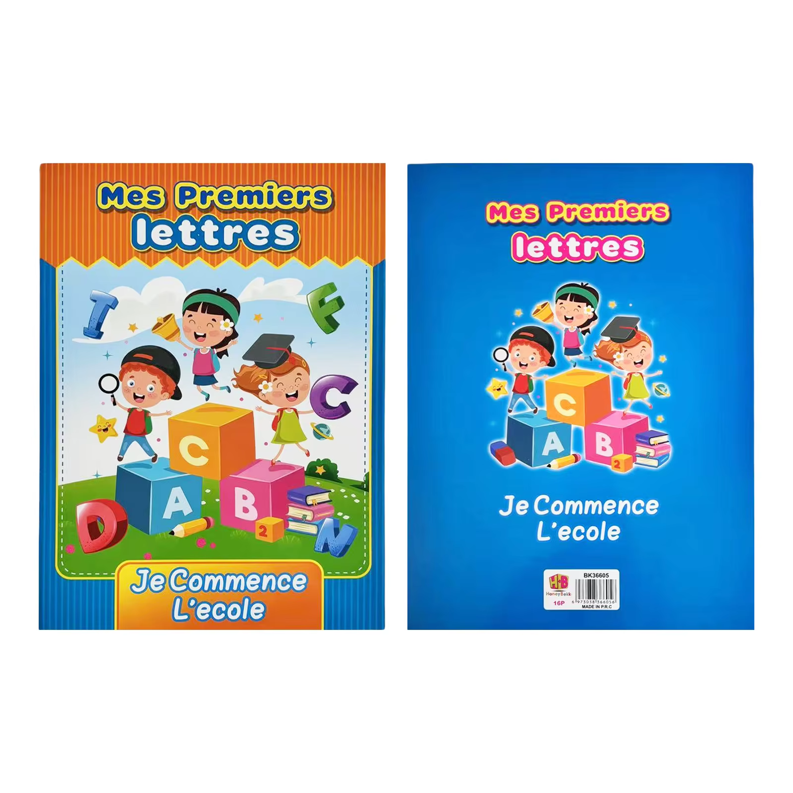Cahier de calligraphie français pour enfants, cahiers de lettres, écriture manuscrite, apprentissage