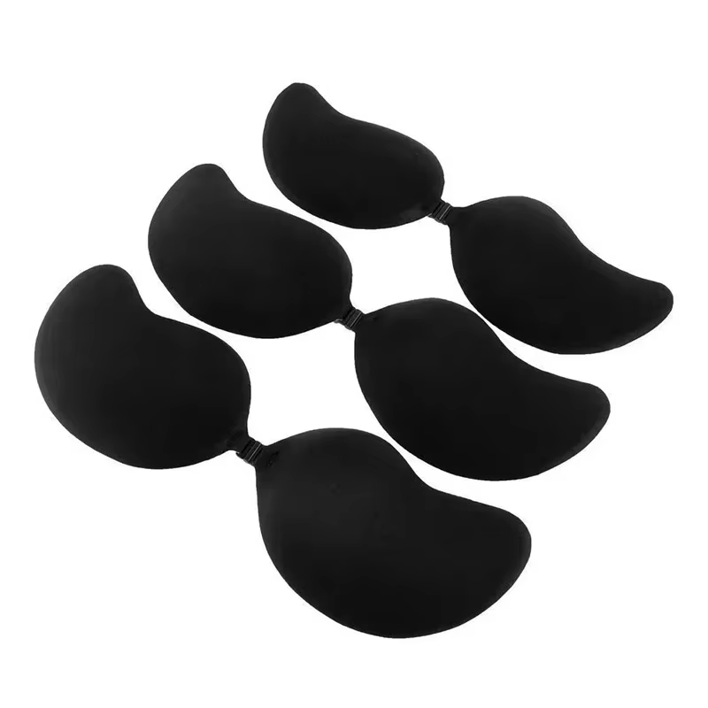 Femmes coller sur les femmes Push Up collant sans bretelles dos nu Silicone adhésif Invisible soutie