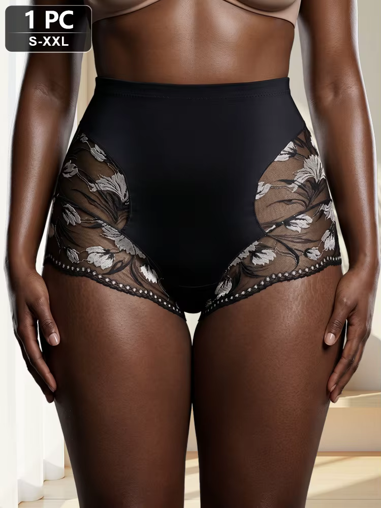 Culottes pour femmes, culottes taille haute effet push-up, sous-vêtements féminins légers et sculpta