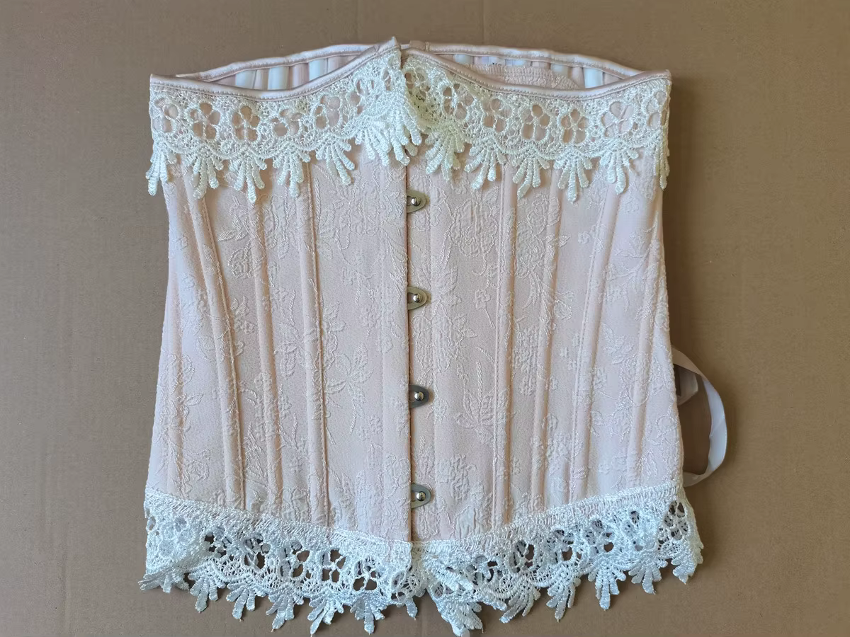 Corset gothique Sexy en Satin pour femmes, sous-buste, Bustier, cintré à la taille, amincissant, faç