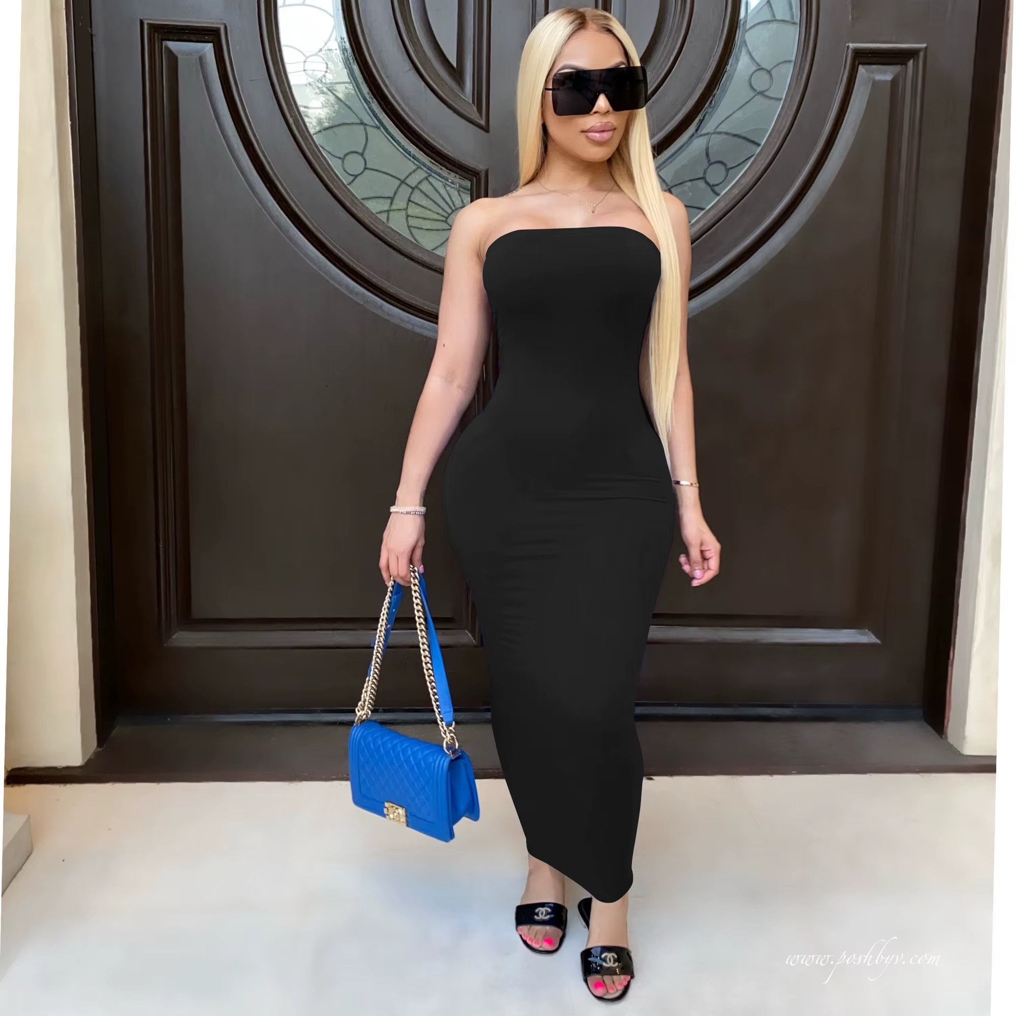 Robe de plage longue sans manches pour femmes, Sexy, enveloppée sur la poitrine, été