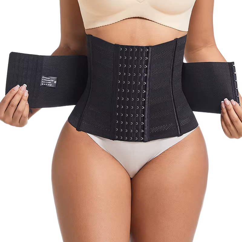 Gaine amincissante pour femme, corset, gaine de sport, gaine de maintien de la taille, double contrô