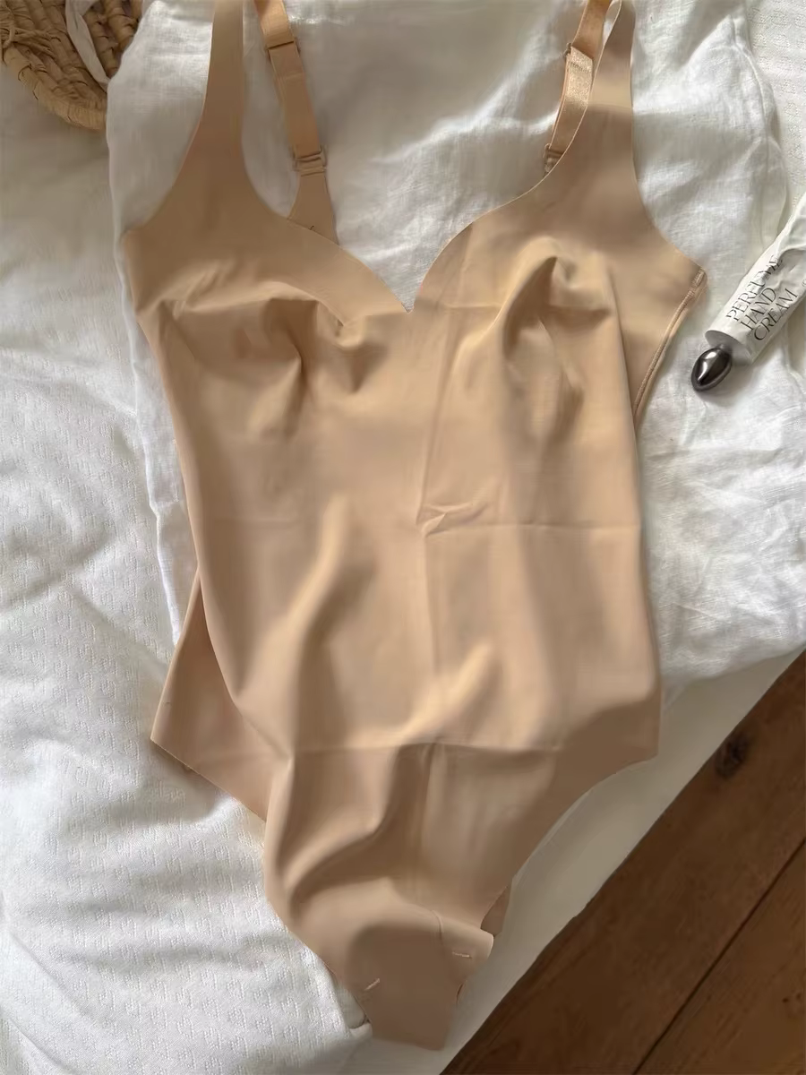 Nouveau Body Sculptant Sans Coutures pour Femme, Ultra-Fin, Dos en U, Haute Élasticité, Camisole Ami
