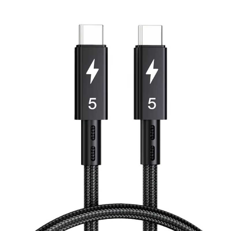 Nouveau câble Thunderbolt 5 120 Gbps PD 240 W, câble de données à charge rapide, 8K60Hz Type C pour