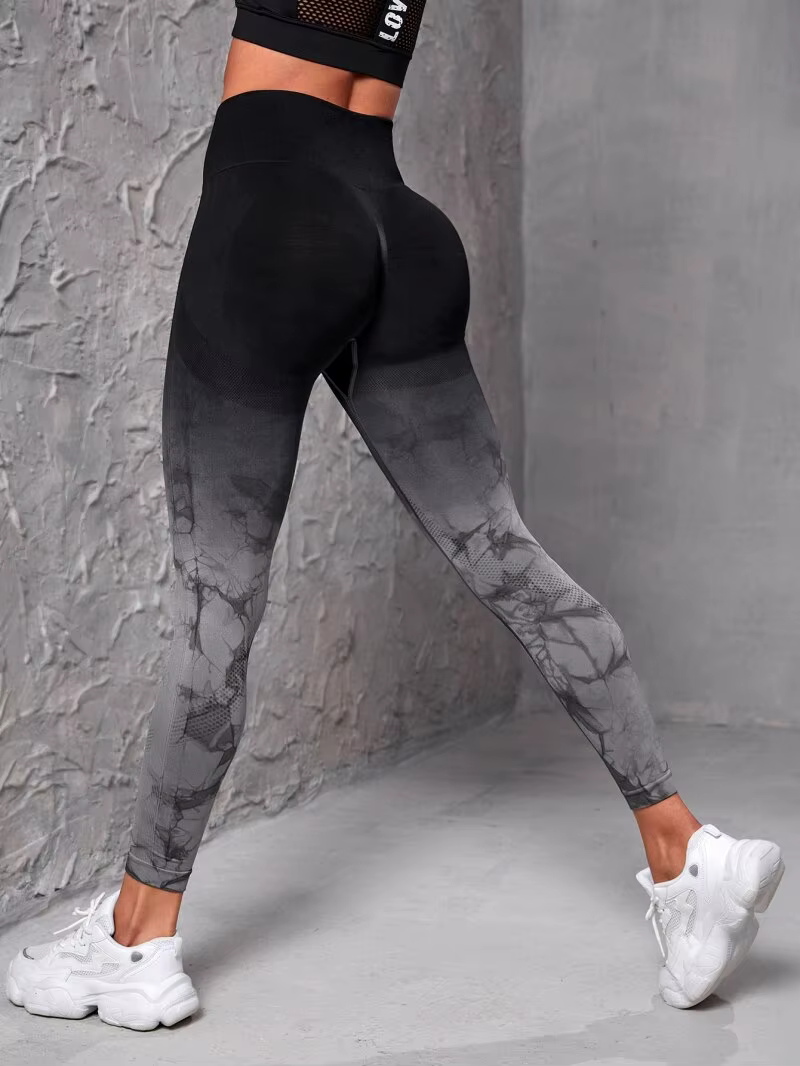 Pantalon de yoga sans couture pour femme, leggings push-up, sport, fitness, jogging, taille haute, g