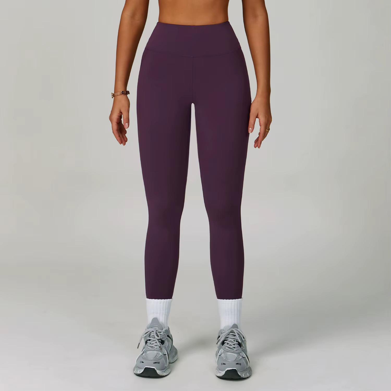 Leggings de Sport Push Up pour femmes, taille haute, contrôle du ventre, pantalons d'entraînement, c