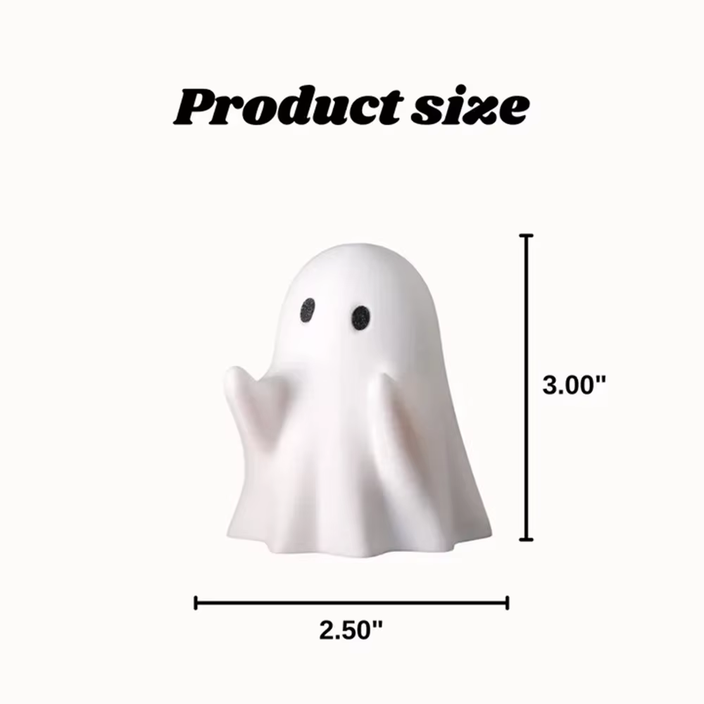 Porte-stylo fantôme - Rangement de bureau en plastique mignon, idéal pour le bureau et la maison, ca