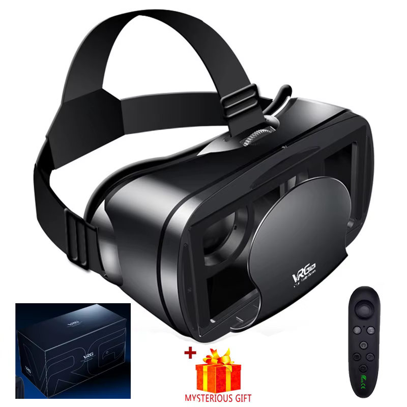 Réalité virtuelle 3D VR lunettes casque casque intelligent Smartphones lentilles de téléphone portab