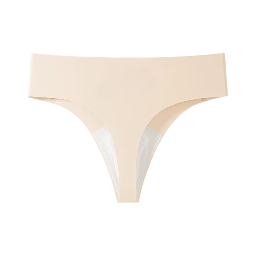 Culottes sans coutures anti-embarras, string en coton, lingerie de sport et yoga, sous-vêtements inv