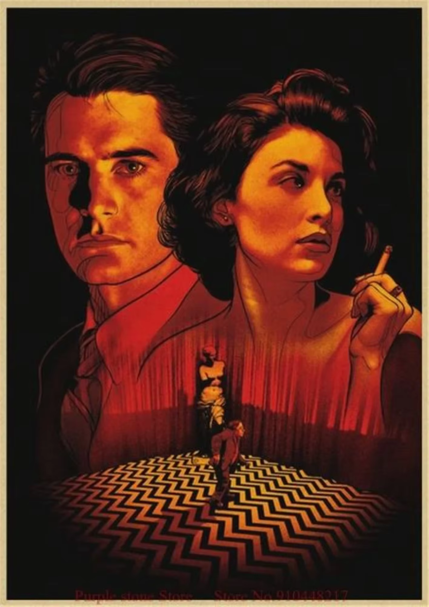 Affiche Vintage de film pour la maison, salon, Bar, images HD décoratives à double pointe, peintures