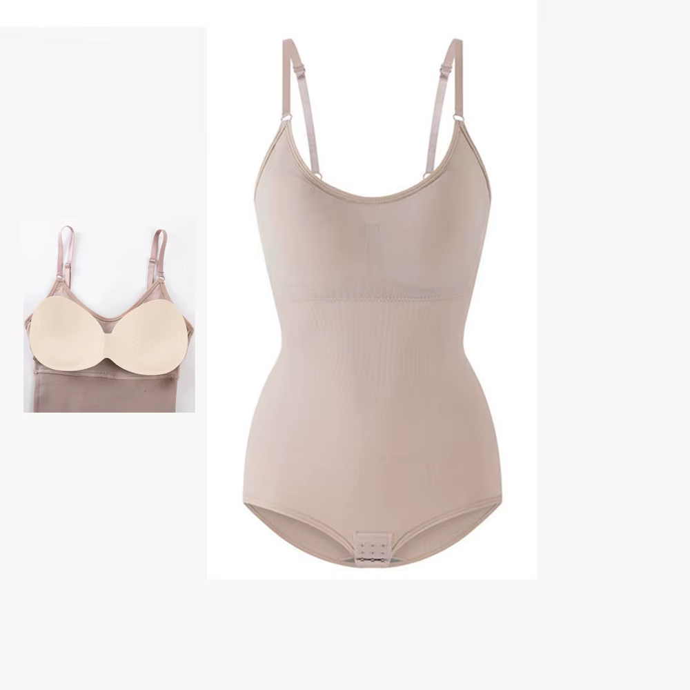 Shapewear Body femmes contrôle de l'abdomen Body Shaper combinaison avec soutiens-gorge