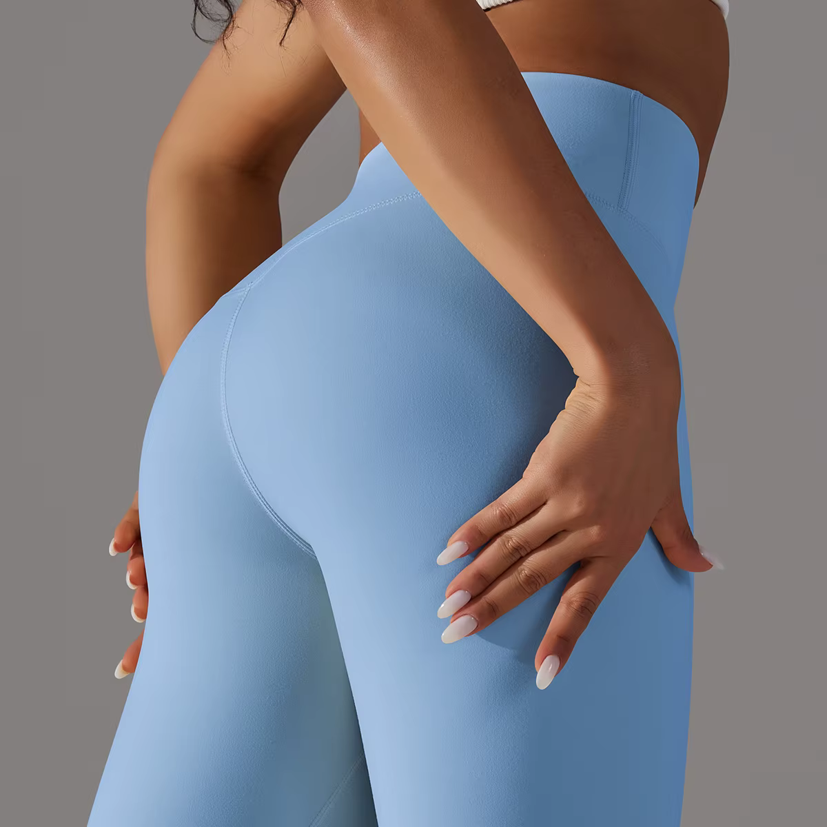 Leggings Push Up taille haute pour femmes, pantalon de Yoga, de Fitness, de course à pied, sans cout
