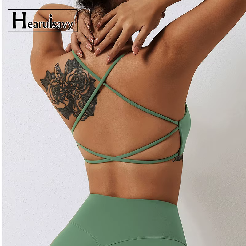 Soutien-gorge de sport sexy et confortable pour l'été, haut de sport pour femme, vêtements d'entraîn
