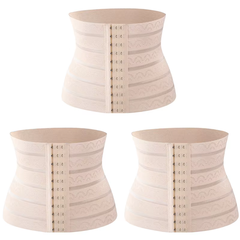 Lot de 3 gaine amincissante pour femme, corset de maintien et de modelage du ventre plat, idéal post