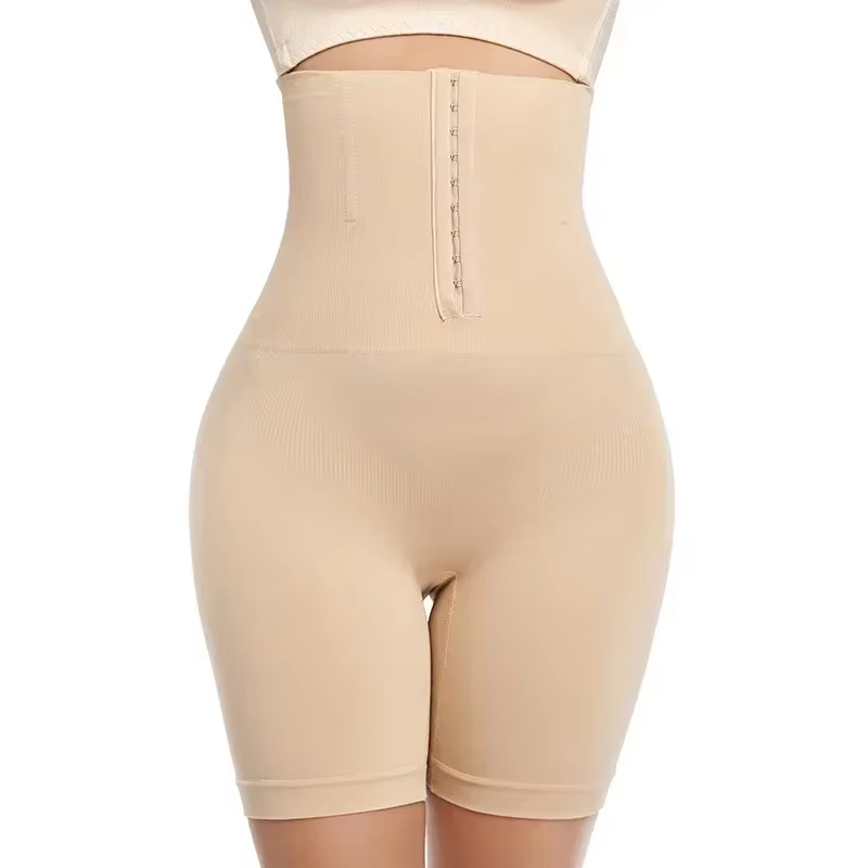 Ceinture abdominale plate taille haute, gaine de taille extensible, culotte amincissante, contrôle d