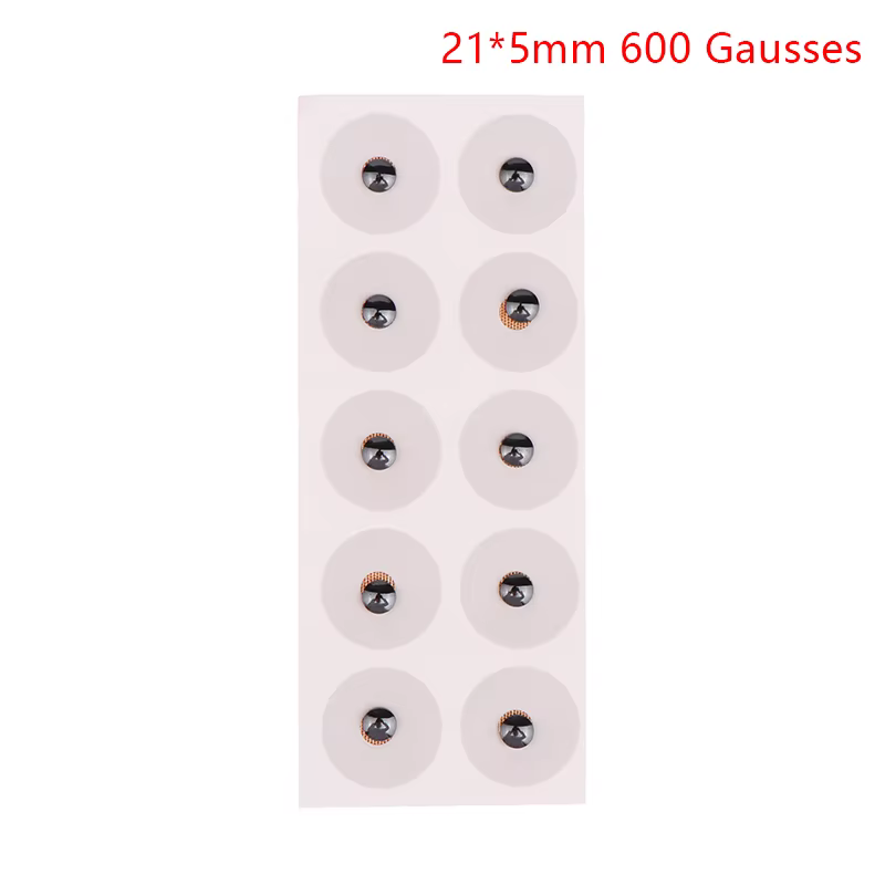 Nouvelles perles magnétiques d'acupuncture pour points corporels, 10 pièces/feuilles, autocollants m