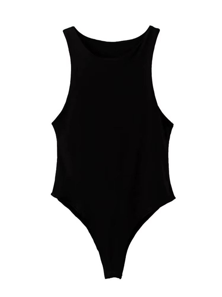 Été solide sexy moulante femmes body femme 4 couleur vert mince body décontracté chic dame club cour
