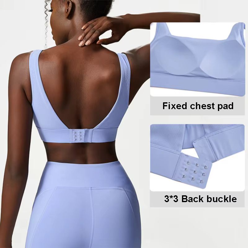 Ensemble de Yoga 3 pièces pour femmes, vêtements d'athlétisme d'entraînement, chemise à manches long