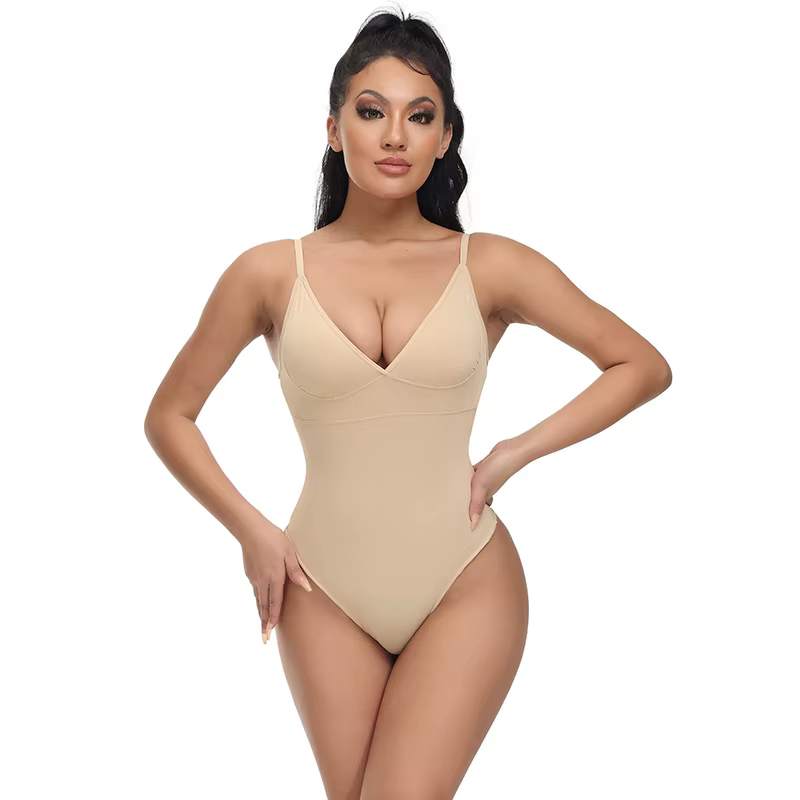 Combinaison gainante intégrale pour femme, effet ventre plat, amincissante, sous-vêtement sculptant