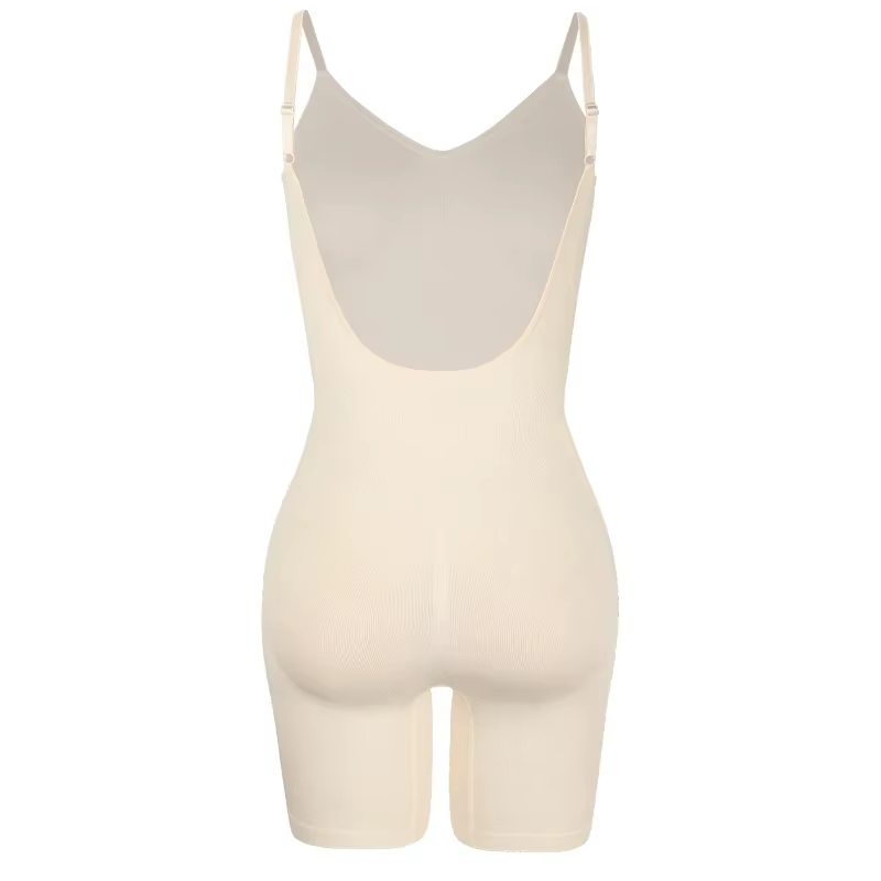 Dos bas nouveau Body Shapewear femmes maille bout à bout lisse corps Shaper dos nu minceur gaine ven