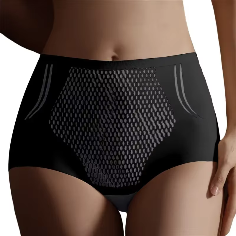 Culottes sculptantes IceSilk - Shorty gainant taille haute pour femme | Technologie Ion Fiber, cul