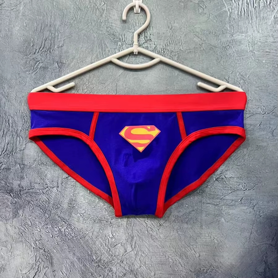 Slips de sport hommes dessin animé imprimé hommes sous-vêtements slips Sexy Shorts hommes culottes r