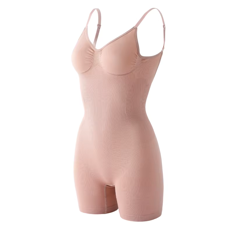 Body dos bas sans couture pour femmes, vêtement modelant, rehausseur de fesses, lisse, dos nu, gaine