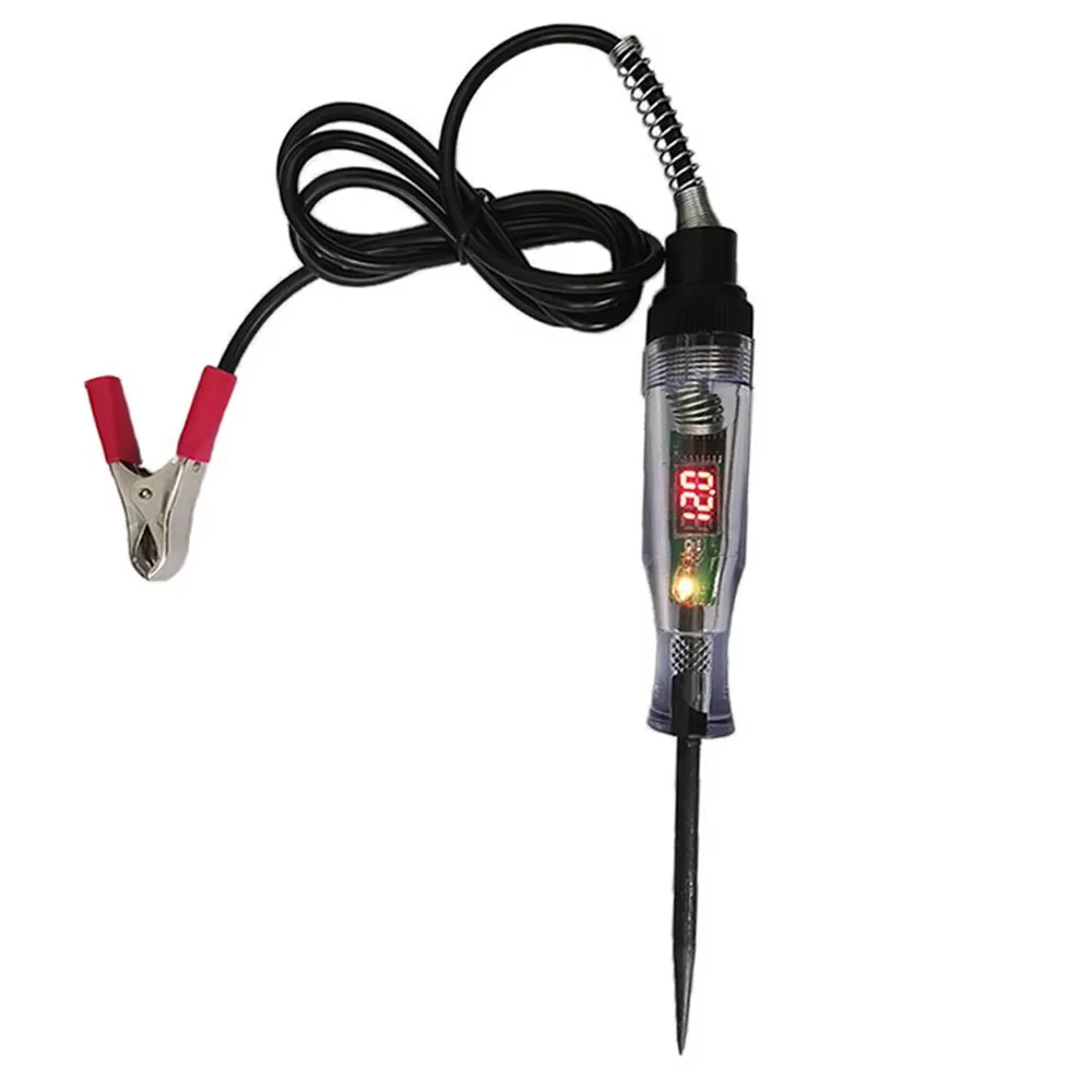Testeur de Circuit de tension de voiture et camion, outils automobiles 6V 24V, sonde de Diagnostic d