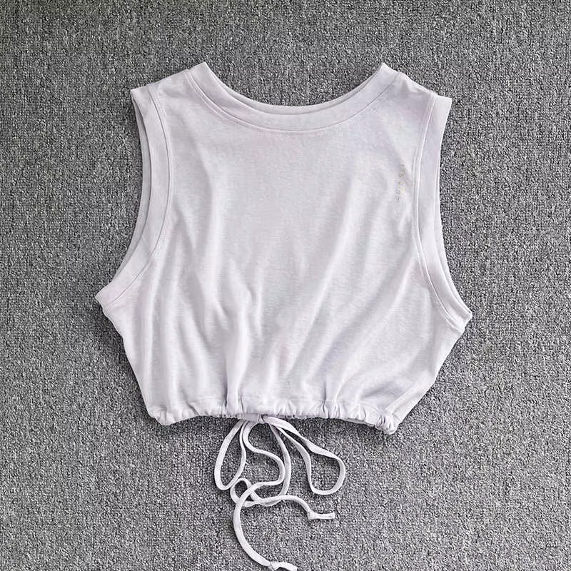 Vêtements de yoga d'été pour femmes, gilet de sport respirant, ample et haut de gamme, combinaison d