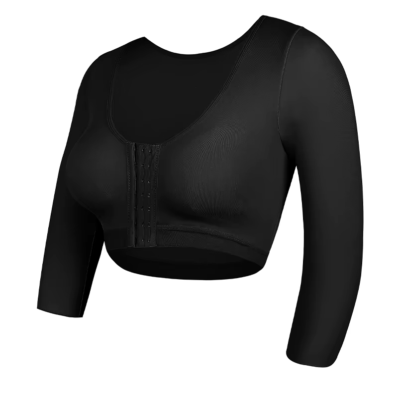Shaper hauts pour femmes bras flabby Compression post-chirurgie fermeture avant soutien-gorge recadr