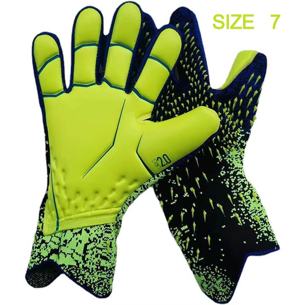 Gants de gardien de but à forte adhérence pour gants de gardien de but de football avec taille 6/7/8