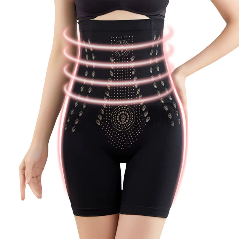 Shorts sculptants taille haute pour femme, contrôle abdominal, rehaussement des hanches, effet push-