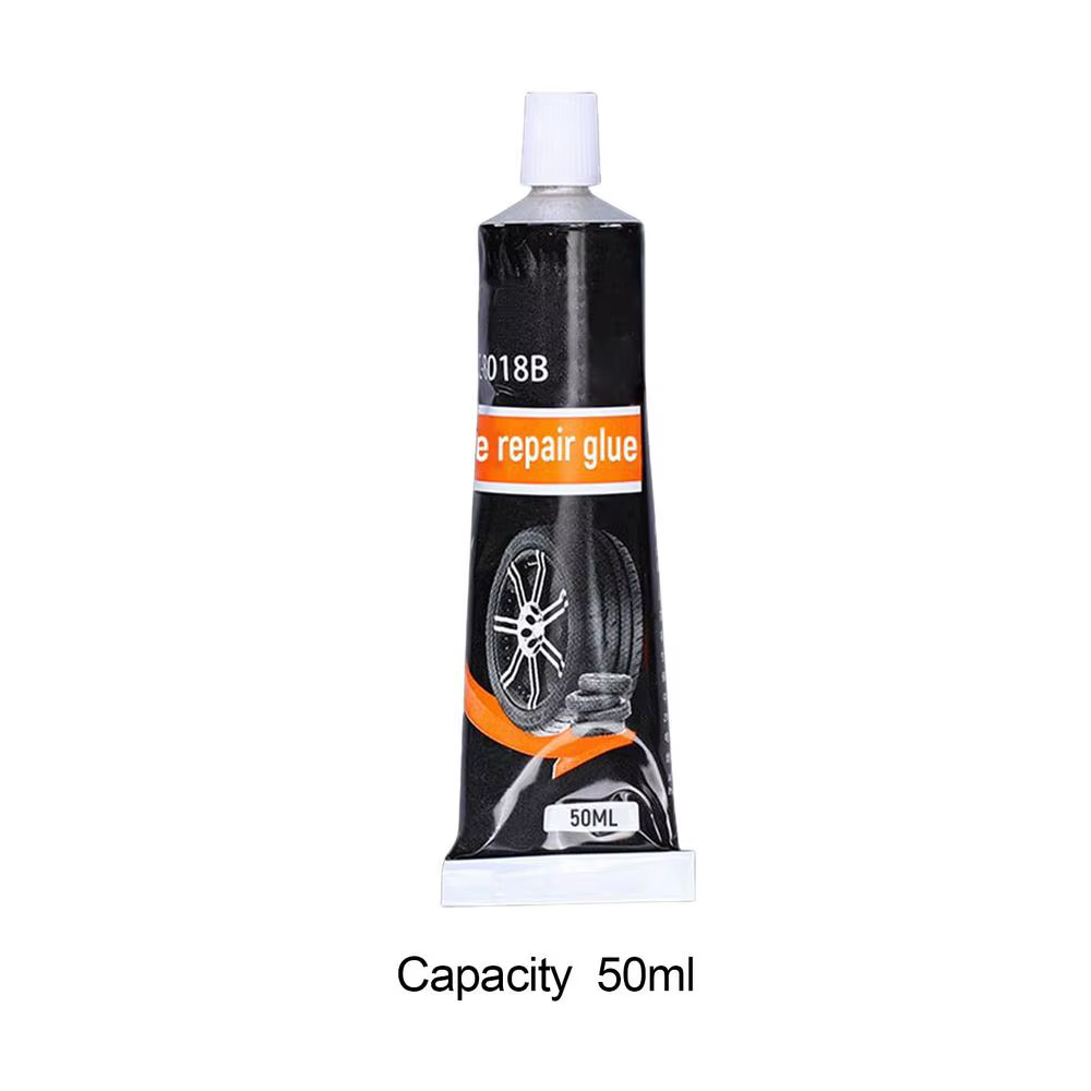 Colle de ciment pour pneus 50ml, caoutchouc solide, résistant à l'usure, adhésif Non corrosif, scell