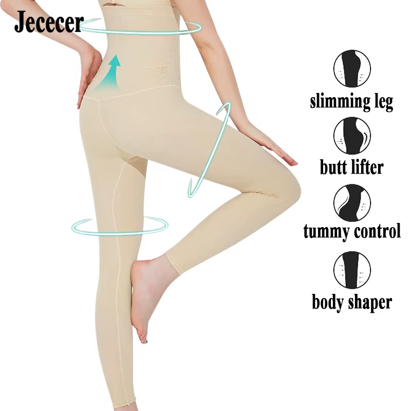 Legging amincissant taille haute sans couture pour femme