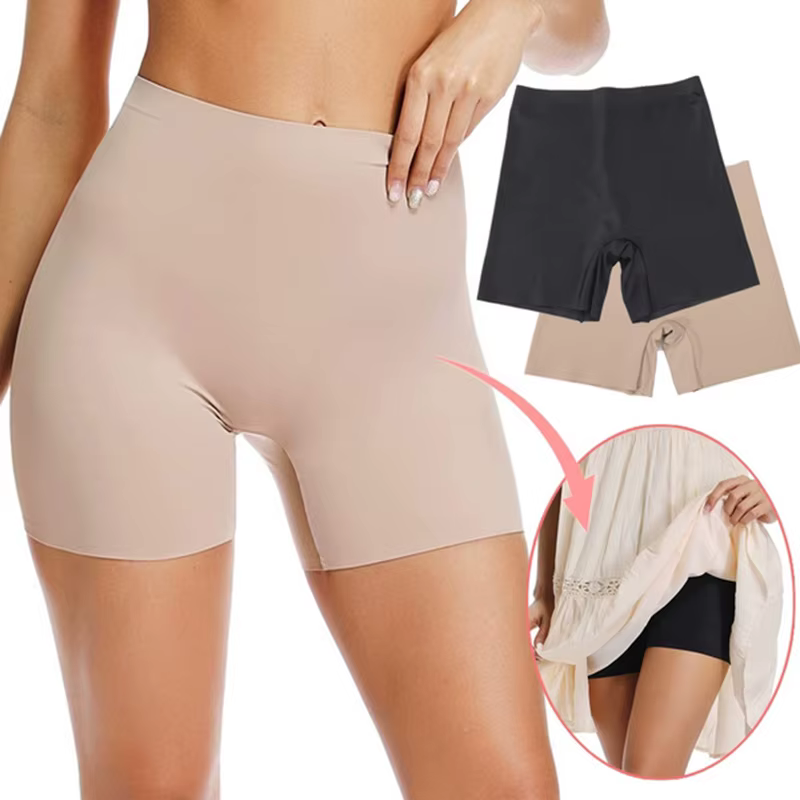 Cuisse plus mince Shapewear culottes pour femmes Slip Shorts taille haute ventre contrôle Cincher ceinture sans couture corps Shaper