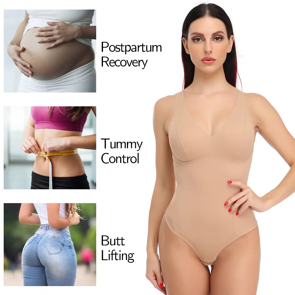 Shapewear Body string Shaper pour femmes taille formateur corps